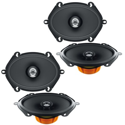 (2-Pairs) Hertz DCX570.3 120W RMS 5x7'' Coaxial Car Speaker