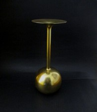 ✅ VASO ARTISTICO DI DESIGN IN OTTONE ANNI 70 VASE ANTIQUE - 3883