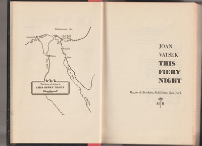 THIS FIERY NIGHT: by Joan Vatsek 1959