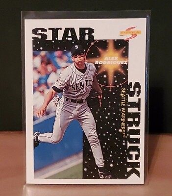 1996 Score Pinnacle #361 ALEX RODRIGUEZ Star Struck Seattle Mariners 