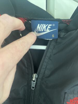 Vintage Original Nike Michael Jordan Air Jordan Nylon Jacket And