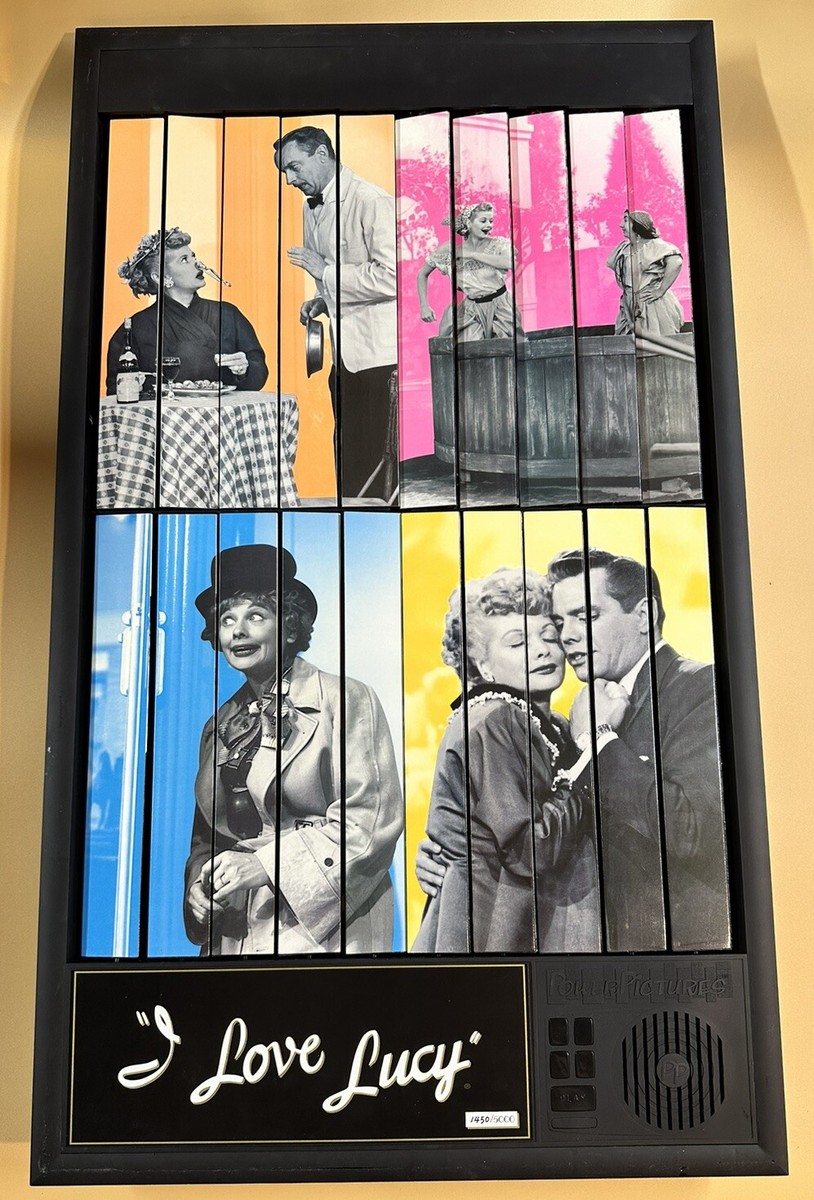 RARE “I Love Lucy” Power Pictures Animated Animations- Vintage
