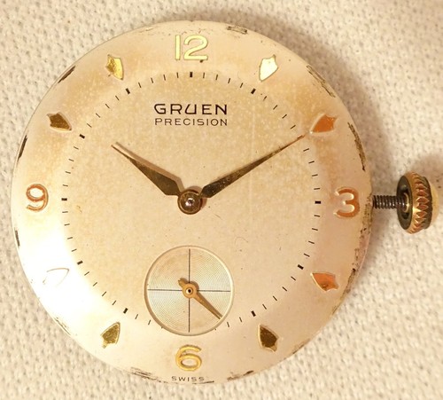 TROISIEME - PIECE HORLOGERIE MONTRE GRUEN 415 SS THIRD WHEEL LONG PIVOT