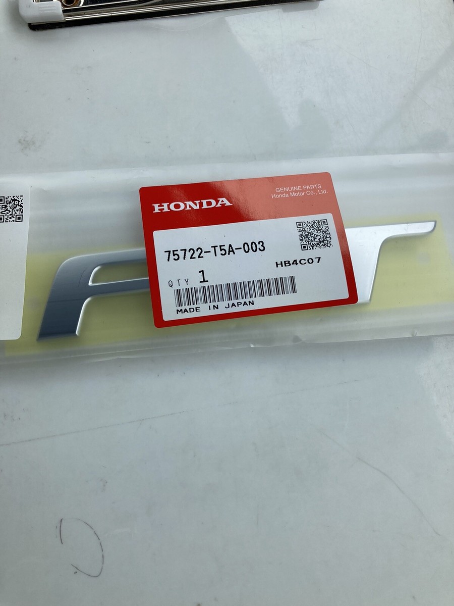 Honda 75722-T5A-003 Genuine Emblem- FIT (Made in Japan) | eBay