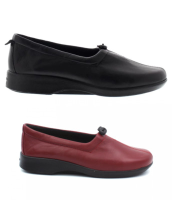 Arcopedico Queen 7501 Schuhe Farbe: 26 Cherry und 01 Black
