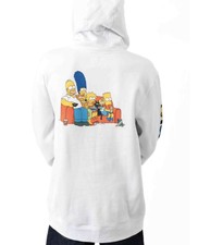 vans x thrasher hoodie white