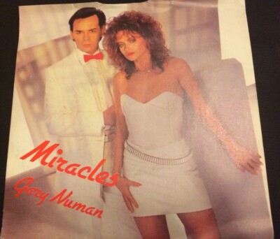 Gary Numan - Miracles UK 7 inch vinyl (1985) 