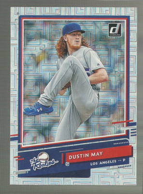 2020 Panini Donruss - The Rookies Vector #R-3 Dustin May (RC)