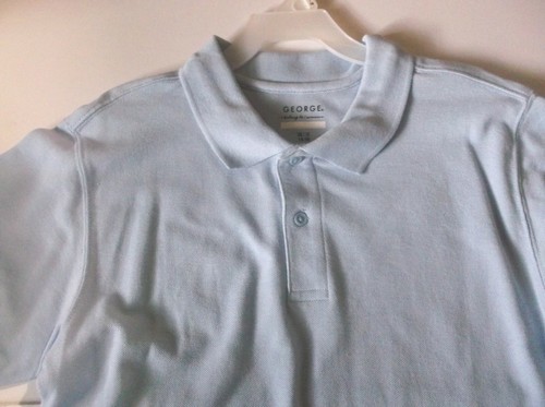 George School Uniform Boys Short Sleeve Performance Polo Shirt Size XL 14-16 - Picture 5 of 5