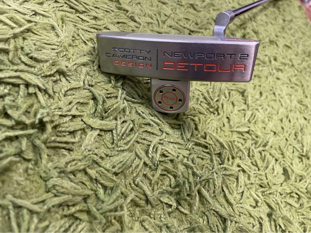 Scotty Cameron DETOUR NEWPORT 2 Putter 34in w/Cover RH