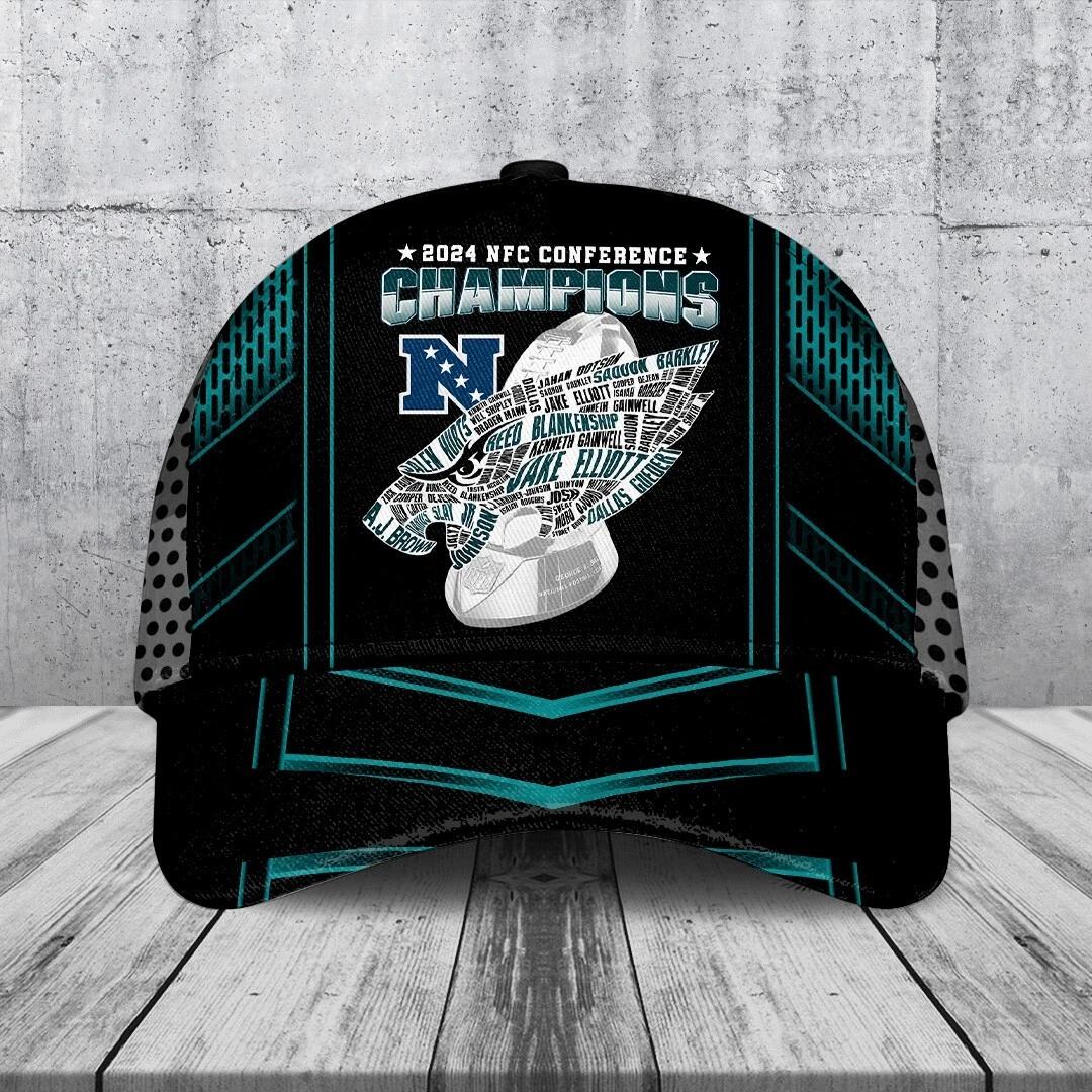 Philadelphias 2025 Team Football Champions Cap, Eagle Game Day Football Cap, Philadelphias Classic Cap