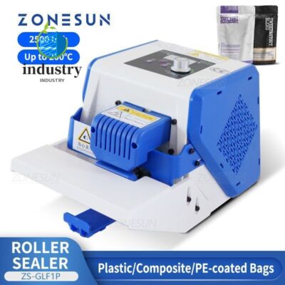 Portable Bag Sealer Aluminum Foil Plastic Film PE Coated Paper Food Packaging