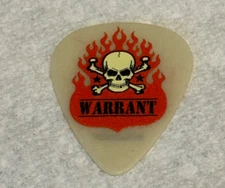 Warrant Erik Turner Signature Guitar Pick Hair Raisin' Rock n Roll Tour Plectrum