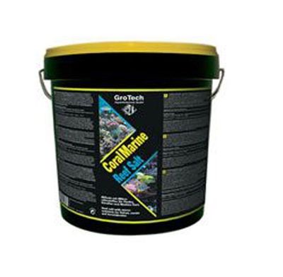(EUR 5,41 / Kg) GroTech Meersalz Coral Marine 3,5kg Eimer für Meerwasseraquarium