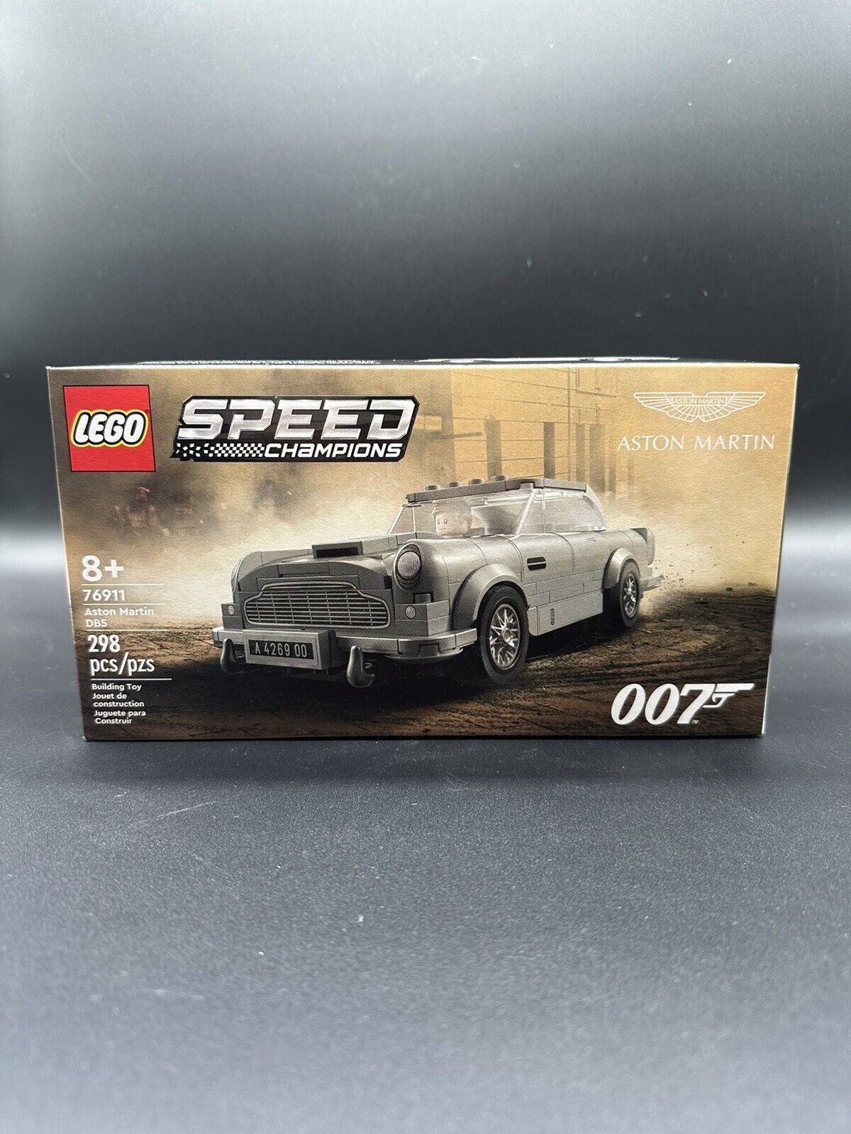 Lego Speed Champions 007 Aston Martin DB5 76911 Toy Building Set - 298 Pieces