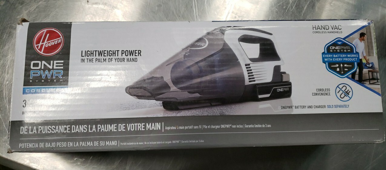 NEW HOOVER ONEPWR Cordless Handheld Vacuum Cleaner BH57005ID eBay