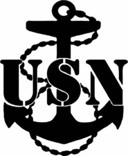 Navy Decal USA Window Bumper Vinyl Sticker Car Door Decor Fast Free US Shipping