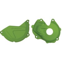 Polisport Kupplungs/ZüNdungsdeckelschutz Kawasaki KXF 450 16-18, GrüN