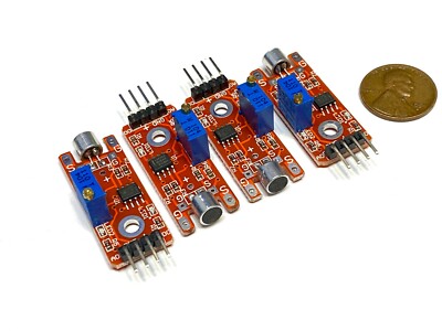 4 Pieces arduino KY-038 Voice switch corridor module sound sensor detector A19
