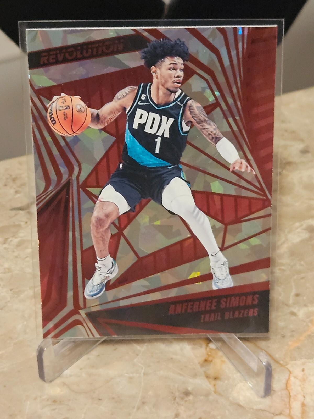 2023-24 Panini Revolution #71 Anfernee Simons Chinese New Year