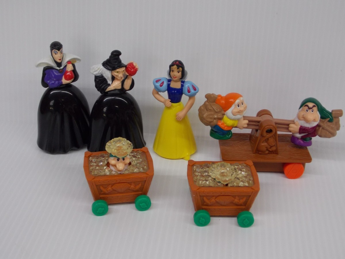 Disney Snow White & the Seven Dwarfs Happy Meal Toys McDonalds