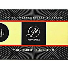 Gonzalez German Bb Clarinet Reeds Strength 2, Box of 10