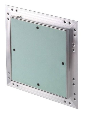 Revisionstür Revisionsklappe GK 12,5 mm Aluminium | Gipskartonplatte | SYSTERM