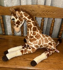 FAO Schwarz Large Giraffe Plush Toys R Us Geoffrey Toy Stuffed Animal 24 Inches