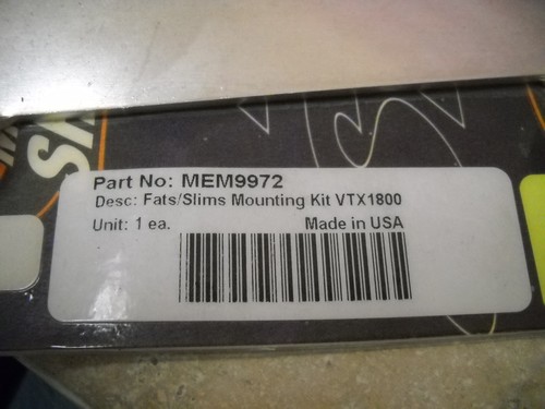 Nuevo de Lote Antiguo Memphis Tonos Grasos/Deligados Parabrisas Herrajes 2002-05 Honda VTX1800 MEM9972 - Imagen 4 de 4