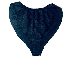 Vintage Victoria s Secret Satin Jacquard Panties Tap Pants Gold Label Large
