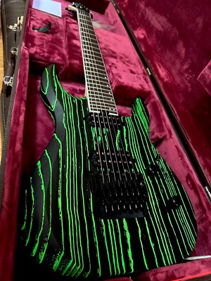 Jackson Pro Series Dinky DK2 Ash 7 String FT7- Baked Green w