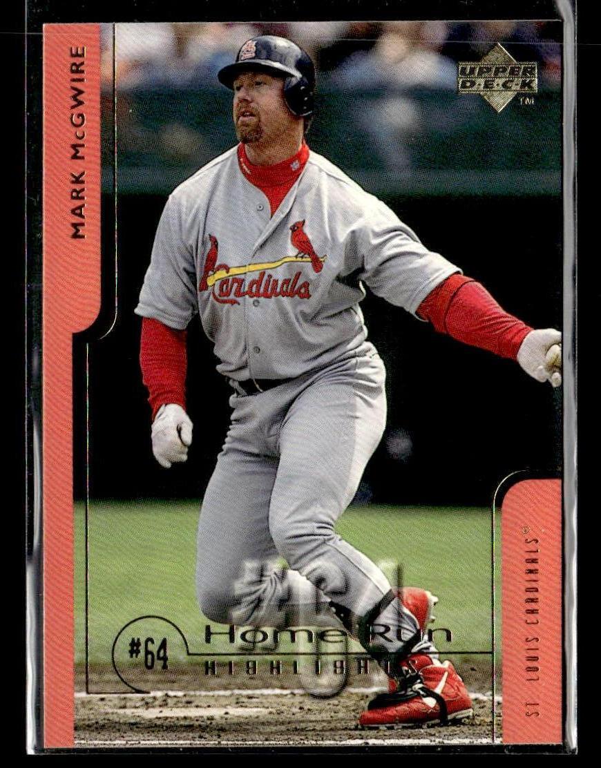 1999 Upper Deck Challengers for 70 #64 Mark McGwire Card St. Louis Cardinals