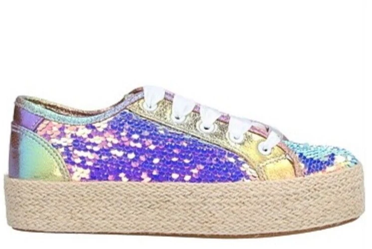 Sequin espadrilles shoes sale
