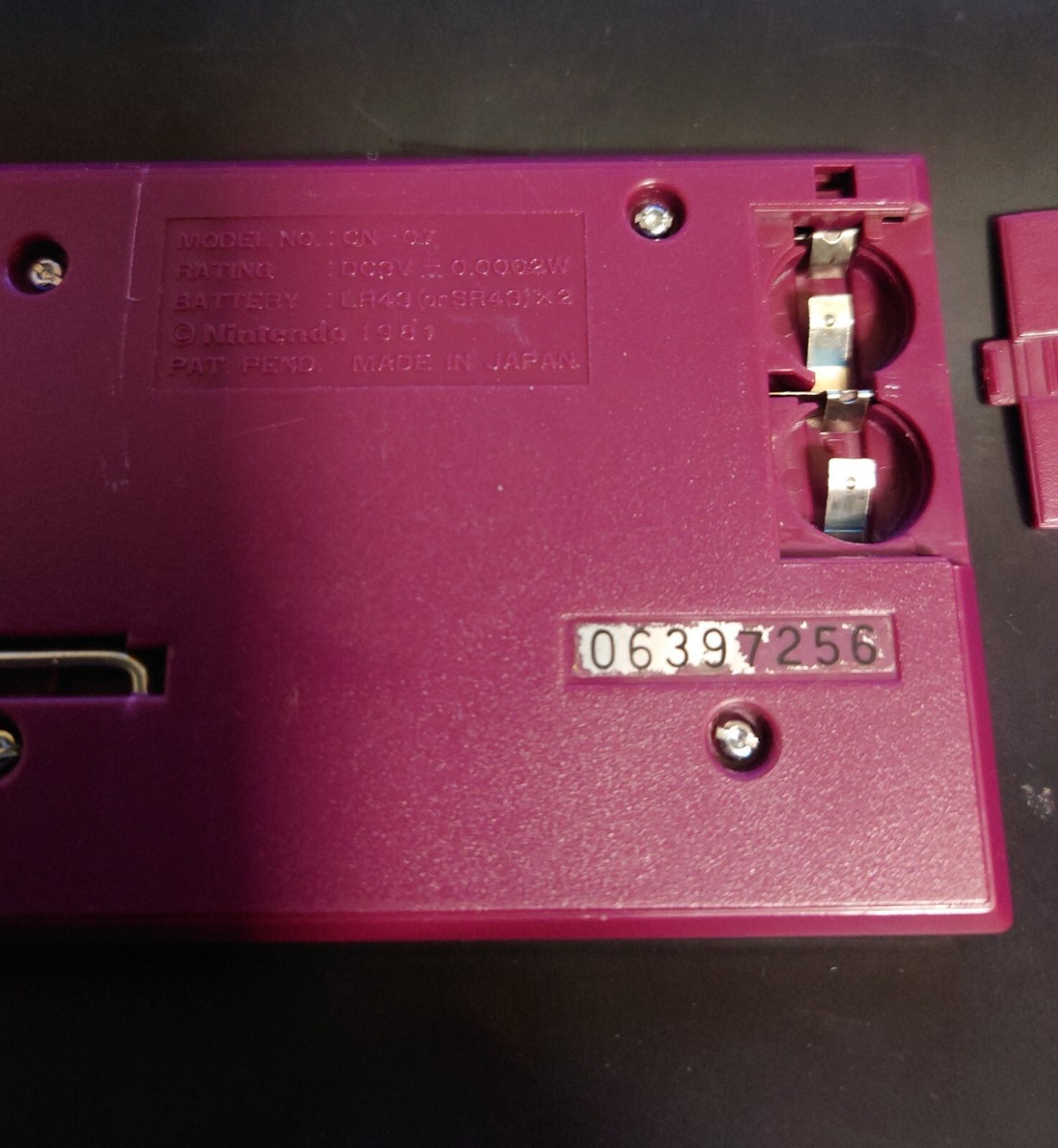 in hand] nintendo game watch helmet cn-07 | eBay