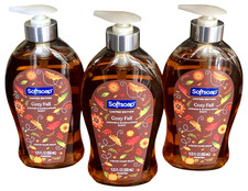 3PK Softsoap Limited Edition COZY FALL Jasmine Sandalwood Liquid Hand Soap