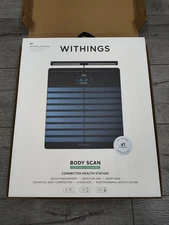 Withings Body Scan Smart Scale Connected Health Station Black
