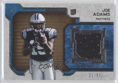 2012 Topps Strata Rookie Relics Gold 22/99 Joe Adams #RR-JA RC 0m8