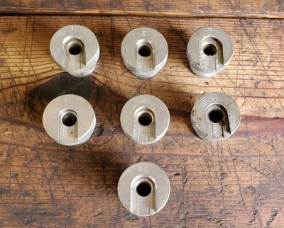 LOT of 7 Herters Shell Holders for Reloading USED