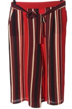 OVS Pantalone culotte Donna Pantalone Taglia IT 40 rosso-nero-crema stile casual
