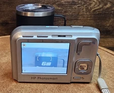 HP PhotoSmart M547 Digital Camera–Working but Mode Switch Missing PARTS/REPAIR