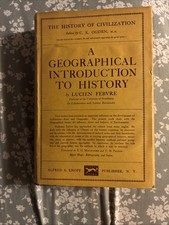 Geographical Introduction to History by Lucie...