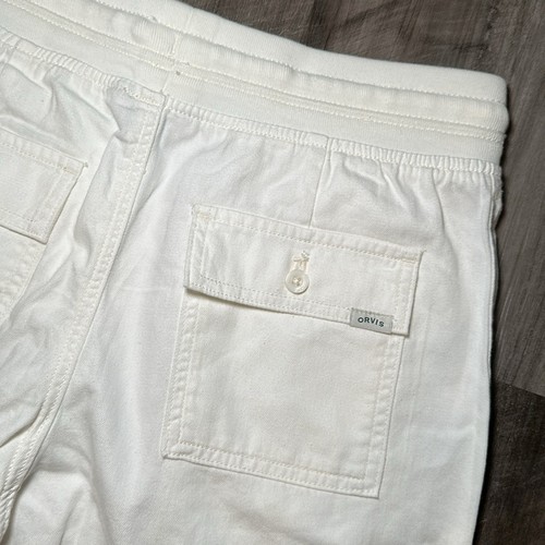 Pantalones cortos Orvis con cordón de mezcla de algodón - pequeños - Imagen 3 de 6