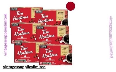 Tim Hortons Original Blend Medium Roast Coffee K-Cup Pods 72ct Keurig