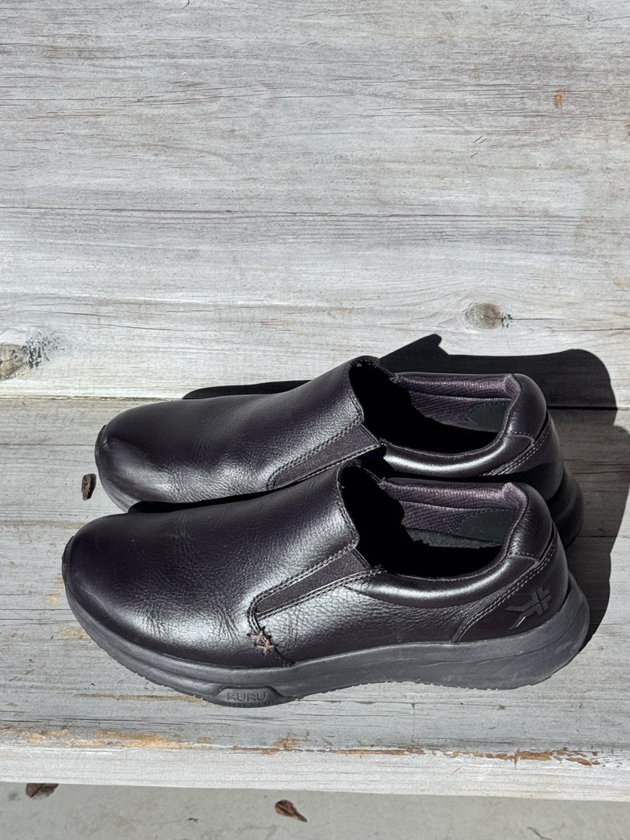 Kuru Kivi II Brown Leather Slip On Loafers Mens 10 Comfort  display picture 2