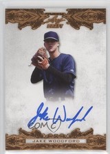 2015 Leaf Ultimate Draft Bronze Etched Foil Jake Woodford #BA-JW2 Auto 4z4