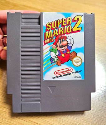 Nintendo Super Mario Bros. 2 Nintendo NES Modul PAL NES-MW-NOE 1985