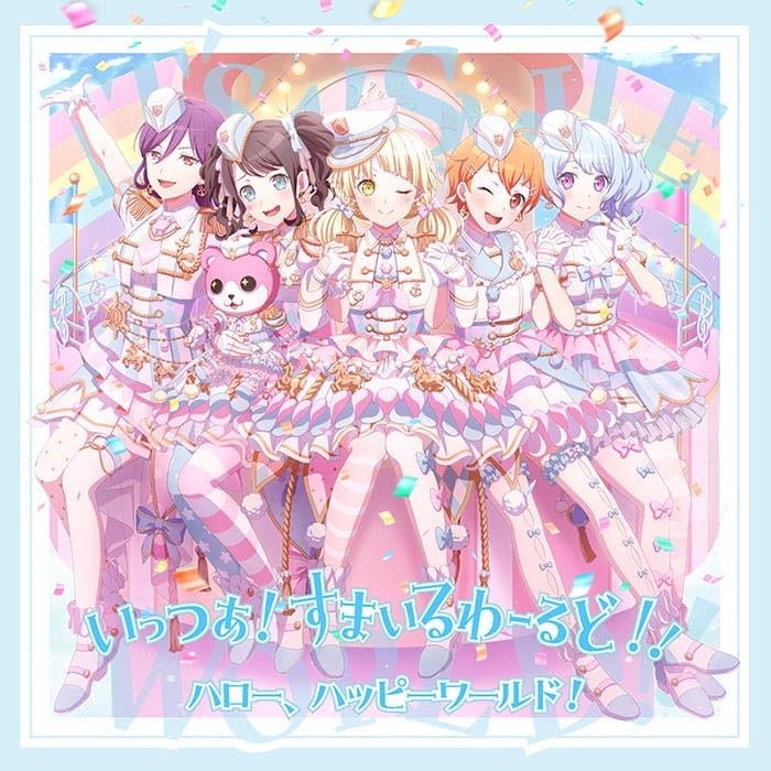 BanG Dream Hello, Happy World! IT`S A!SMILE WORLD!!  From Japan CD 5tracks