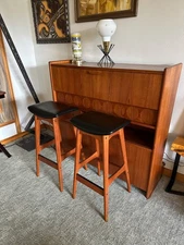 MCM Bar, Johannes Anderson design- Teak. Bar is in great vintage condition