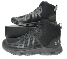 Under Armour UA Micro G Strikefast Mid Tactical Shoes  Boots Mens Sz 12 Black