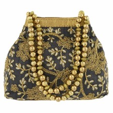 Handmade Ethnic Potli Bag Clutch Batwa Pouch Traditional for Women
